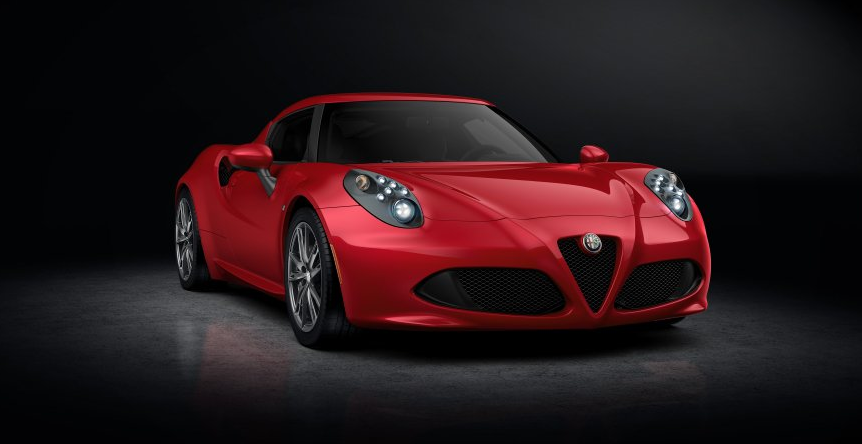 The luxurious Alfa Romeo 4C