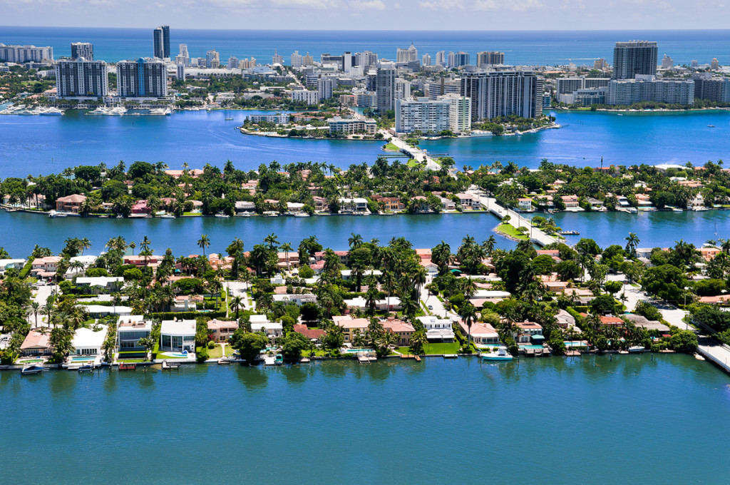 Dilido Islands in Miami Beach