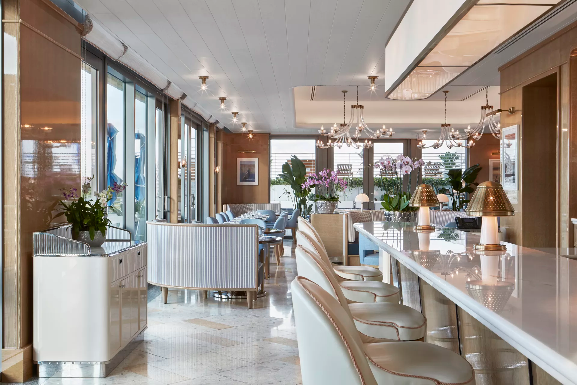 Bellini on the 5th Floor of Mr. C’s Offers Tuscan Delicacies with Biscayne Bay Views