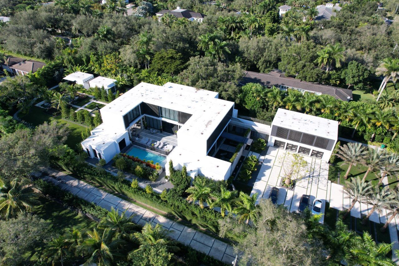Miami Real Estate - 7832 Ponce De Leon Blvd - Aerial